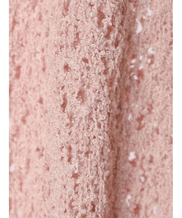 earth music&ecology「ファンシーヤーンすかしニットカーディガン」|カーディガン|