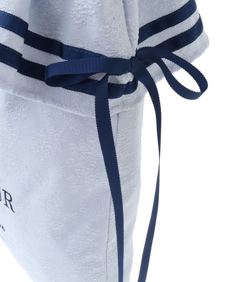 Maison de FLEUR「ラインリボンジャカードトートバッグ」|トートバッグ|