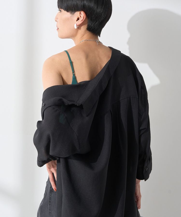 AMERICAN HOLIC「【カップ付き】細リブキャミソール」|インナー|