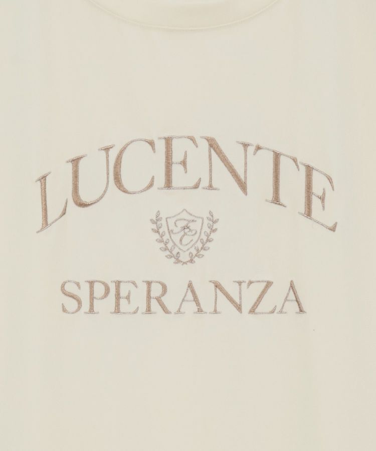 Green Parks「ベロアロゴフレンチスリーブチュニック」|チュニック|