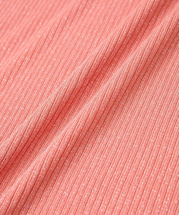 Green Parks「in ラメリブハイネックプルオーバー」|Tシャツ・カットソー|