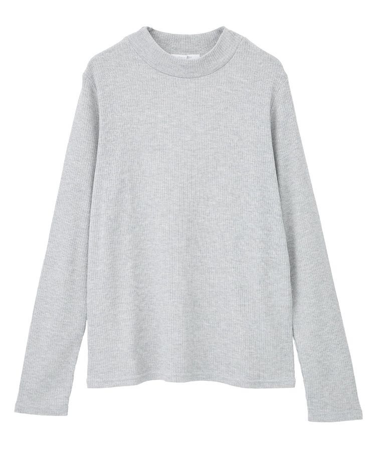 Green Parks「in ラメリブハイネックプルオーバー」|Tシャツ・カットソー|