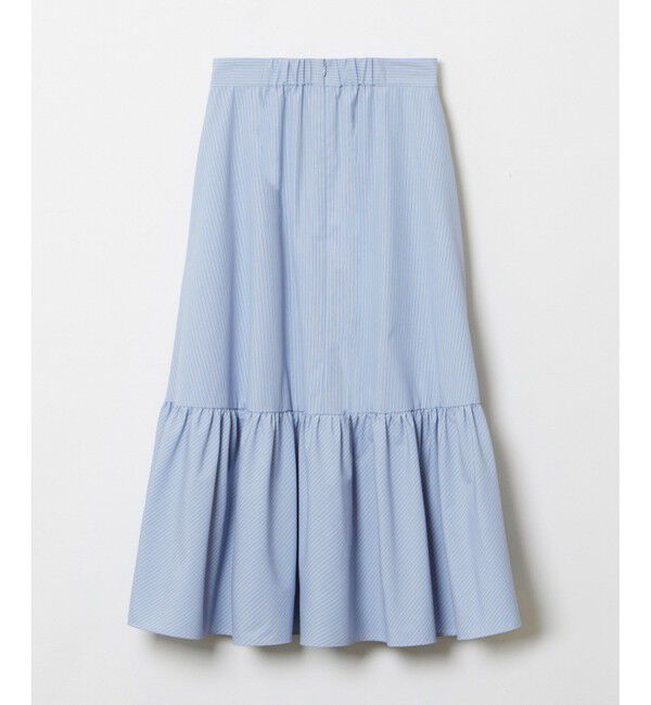 allureville「【セットアップ対応可能】ストライプアシメギャザースカート」|スカート|