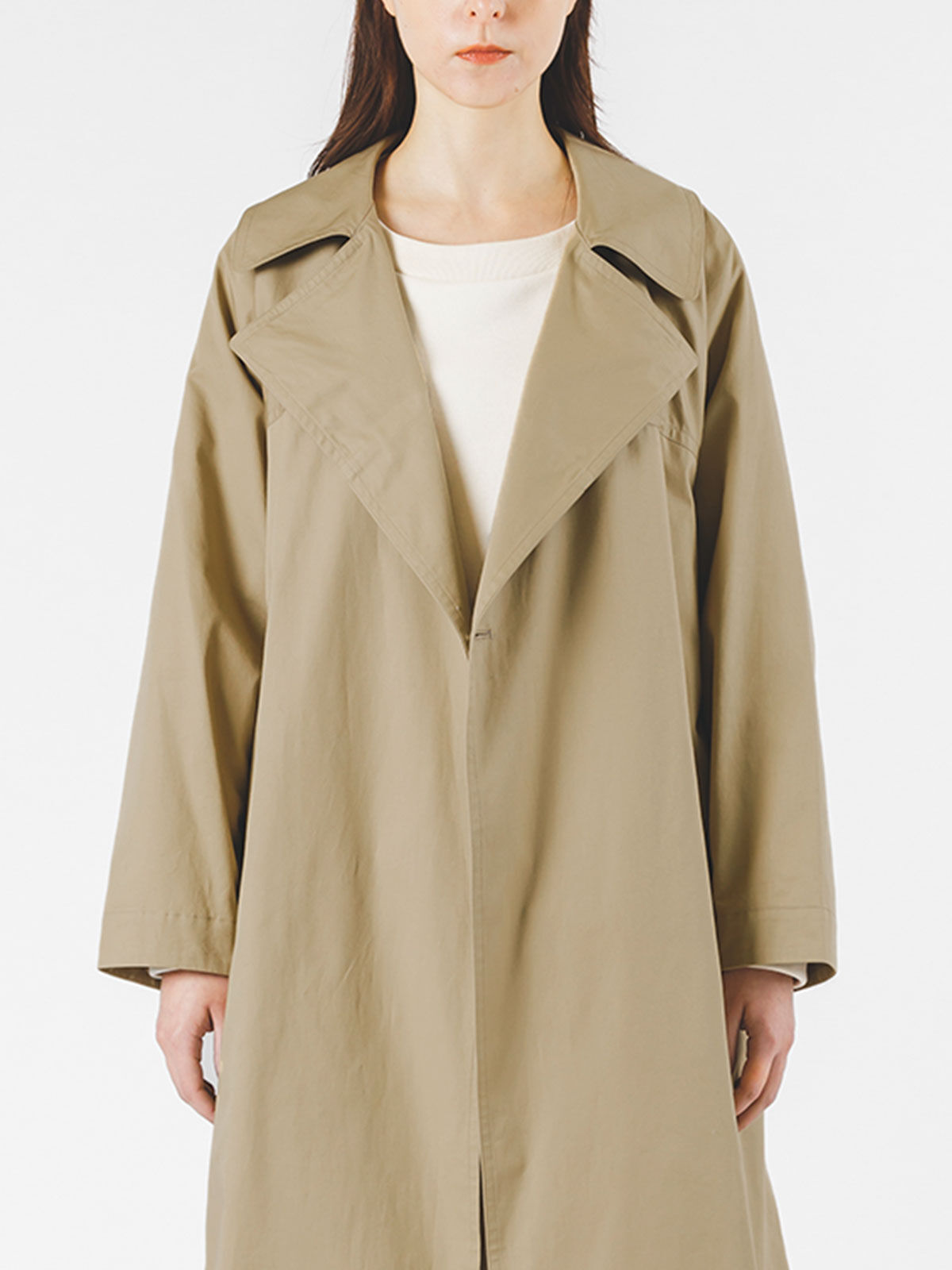 mizuiro ind「mizuiro ind ドルマンスリーブトレンチコート」|トレンチコート|