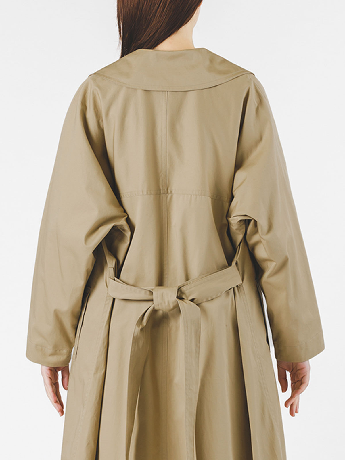 mizuiro ind「mizuiro ind ドルマンスリーブトレンチコート」|トレンチコート|