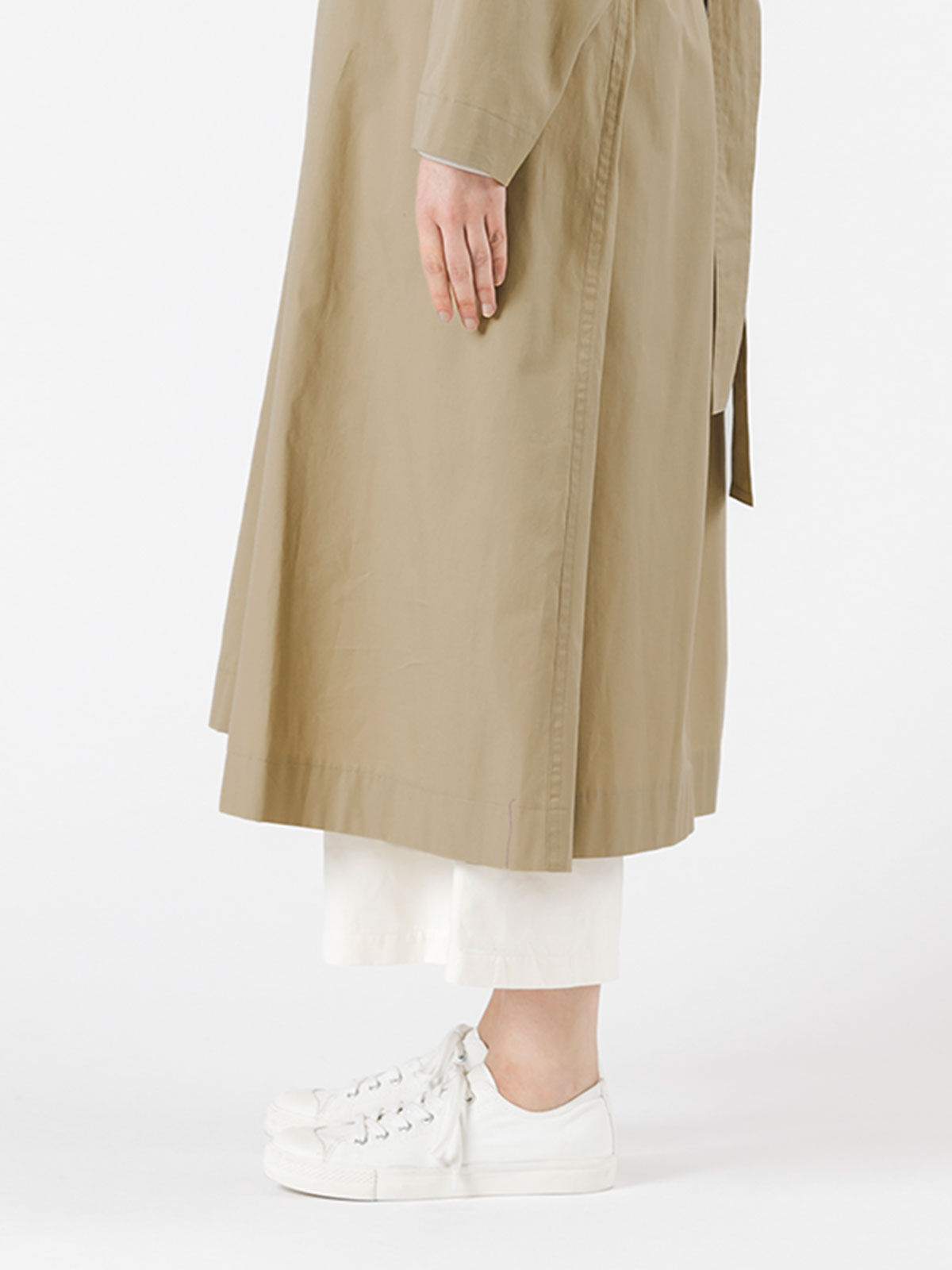 mizuiro ind「mizuiro ind ドルマンスリーブトレンチコート」|トレンチコート|