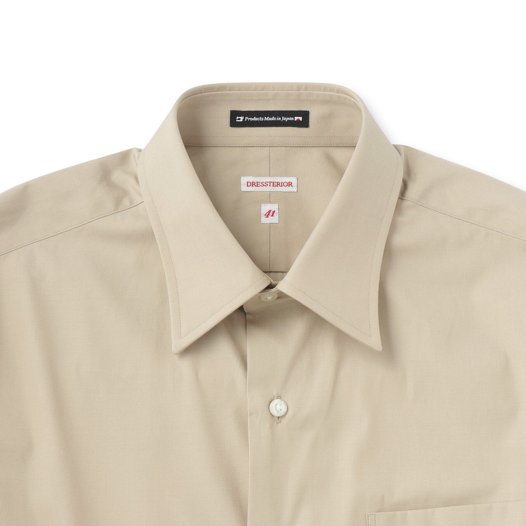 DRESSTERIOR「レギュラーカラードレスシャツ」|シャツ・ブラウス|
