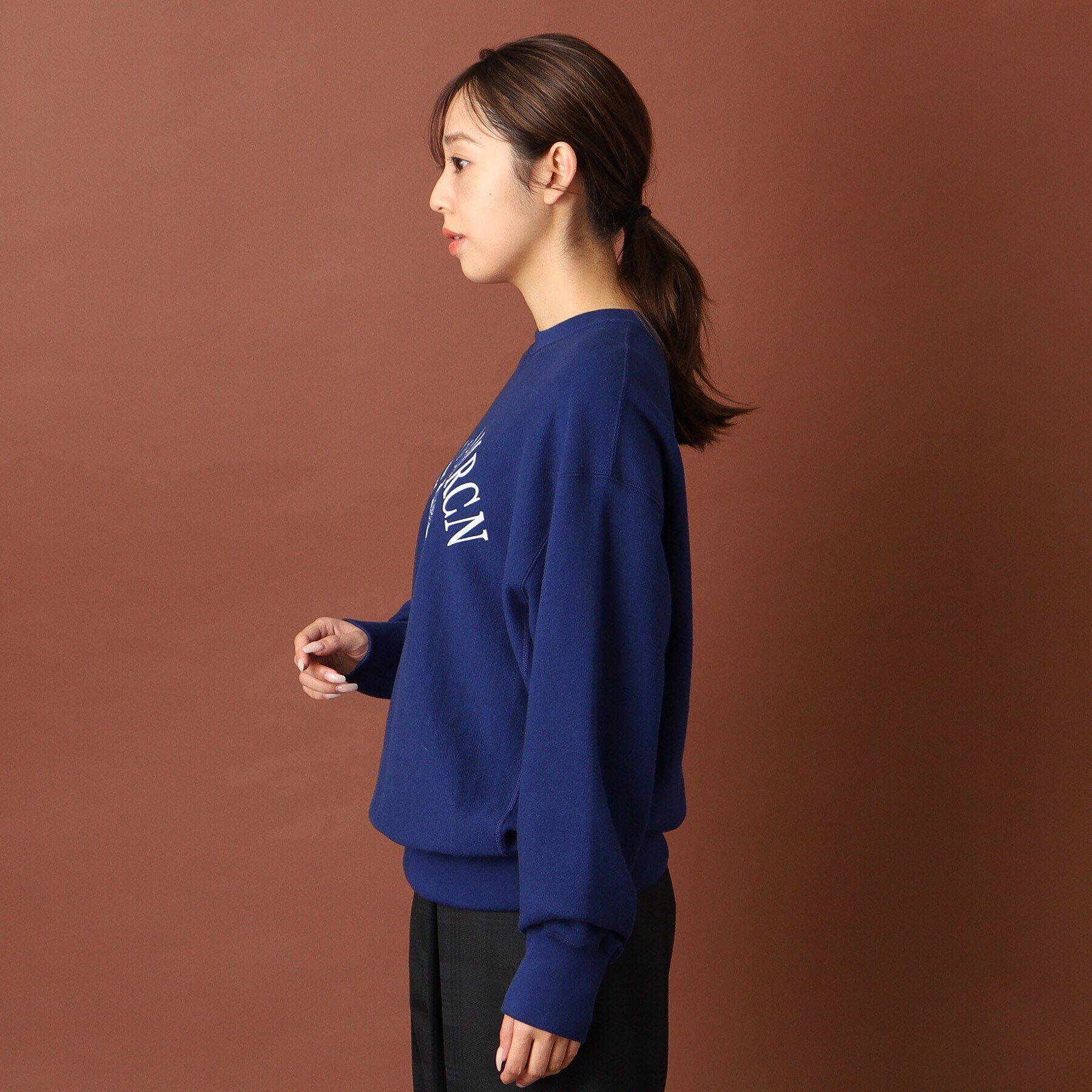 DRESSTERIOR「Americana（アメリカーナ）カレッジロゴスウェット」|パーカー|