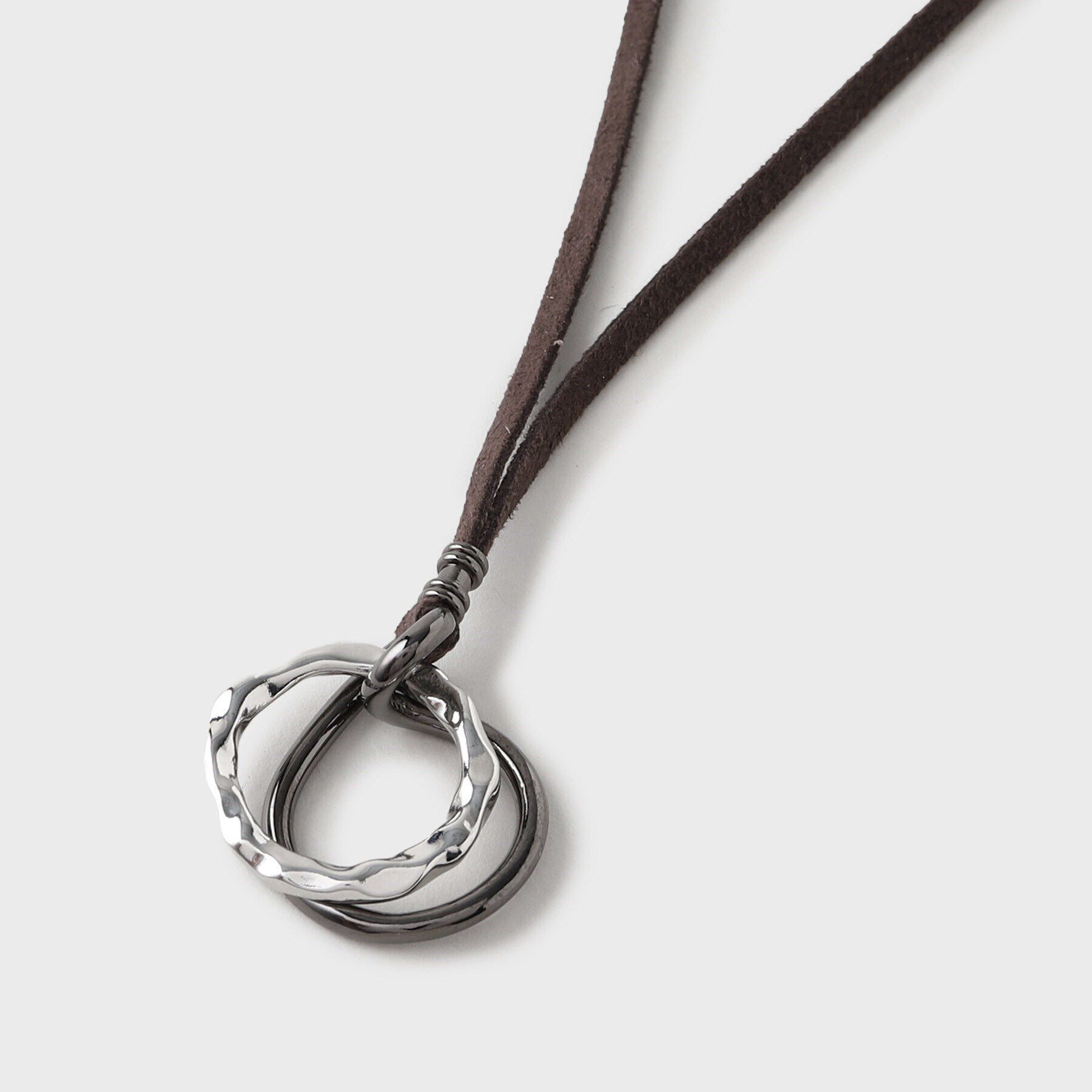 TAKEO KIKUCHI「DROP グラスホルダーネックレス」|ネックレス|ブラウン(043)