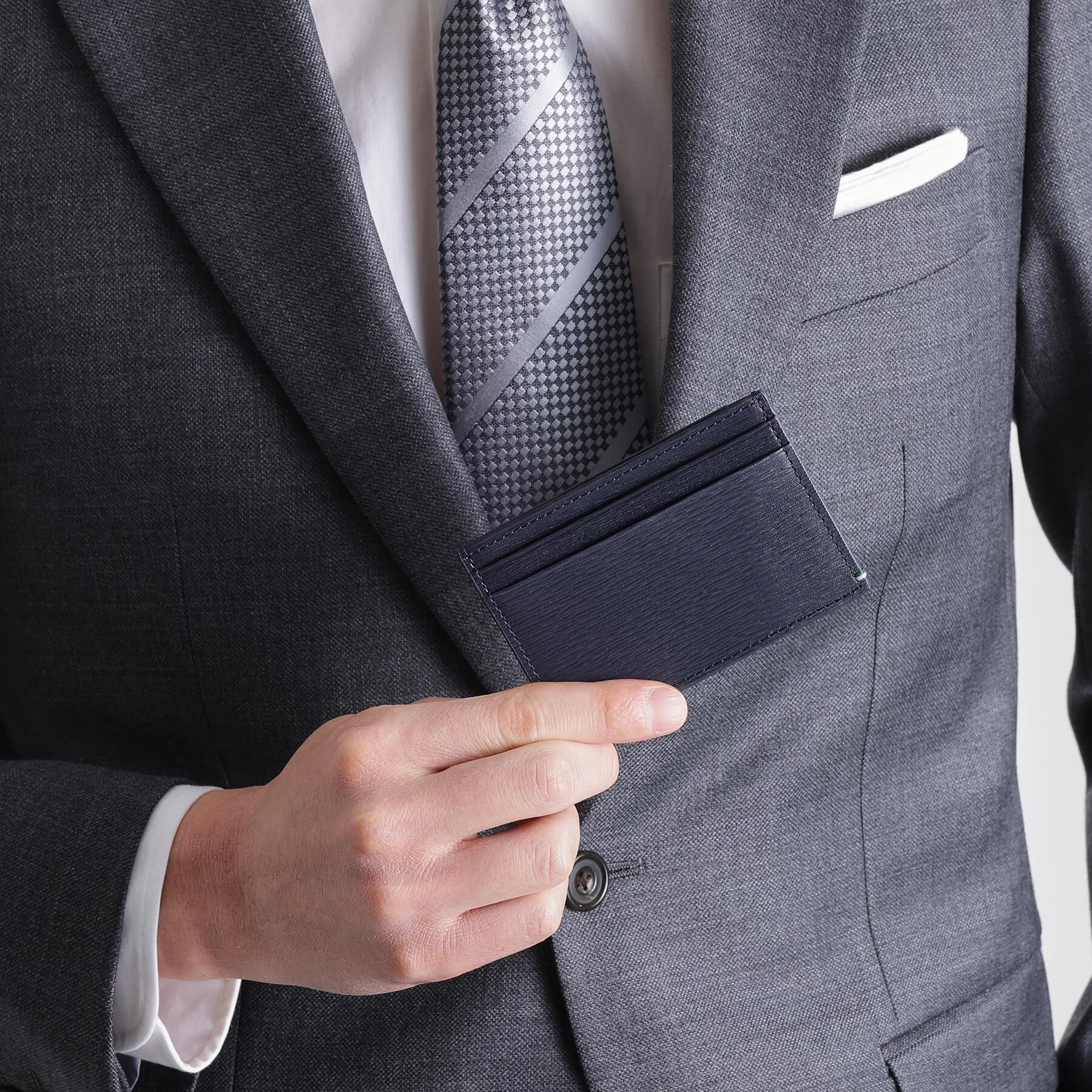 TAKEO KIKUCHI「水シボレザー単パスケース」|その他|