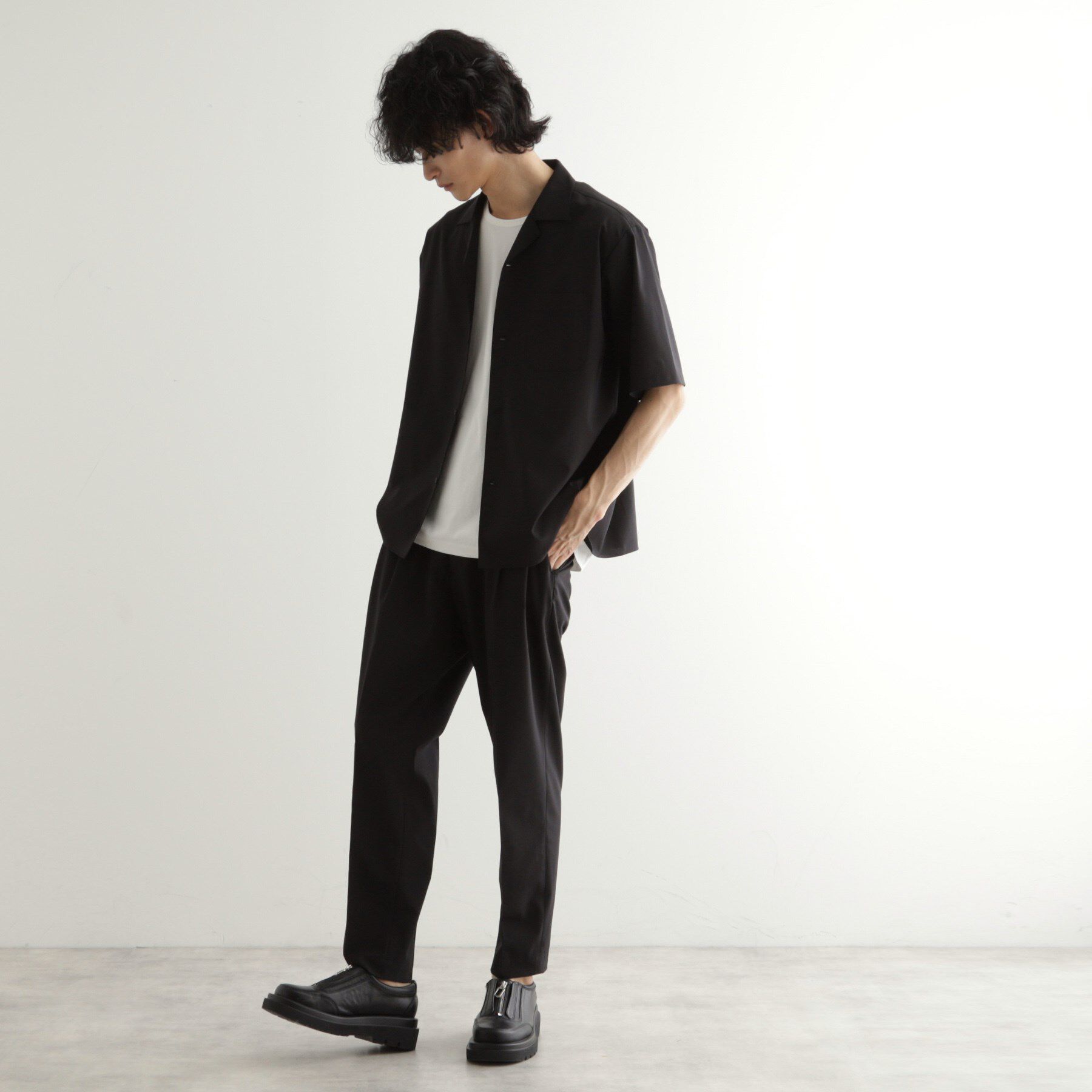 tk.TAKEO KIKUCHI「【吸水速乾】COOLMAX(R)サマーシャツ/セットアップ対応」|シャツ・ブラウス|