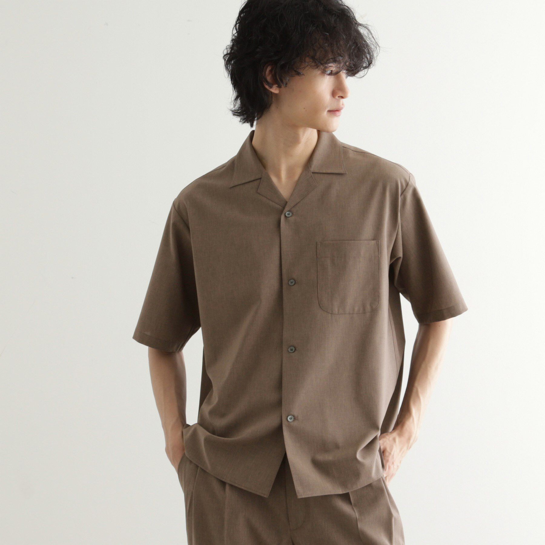 tk.TAKEO KIKUCHI「【吸水速乾】COOLMAX(R)サマーシャツ/セットアップ対応」|シャツ・ブラウス|