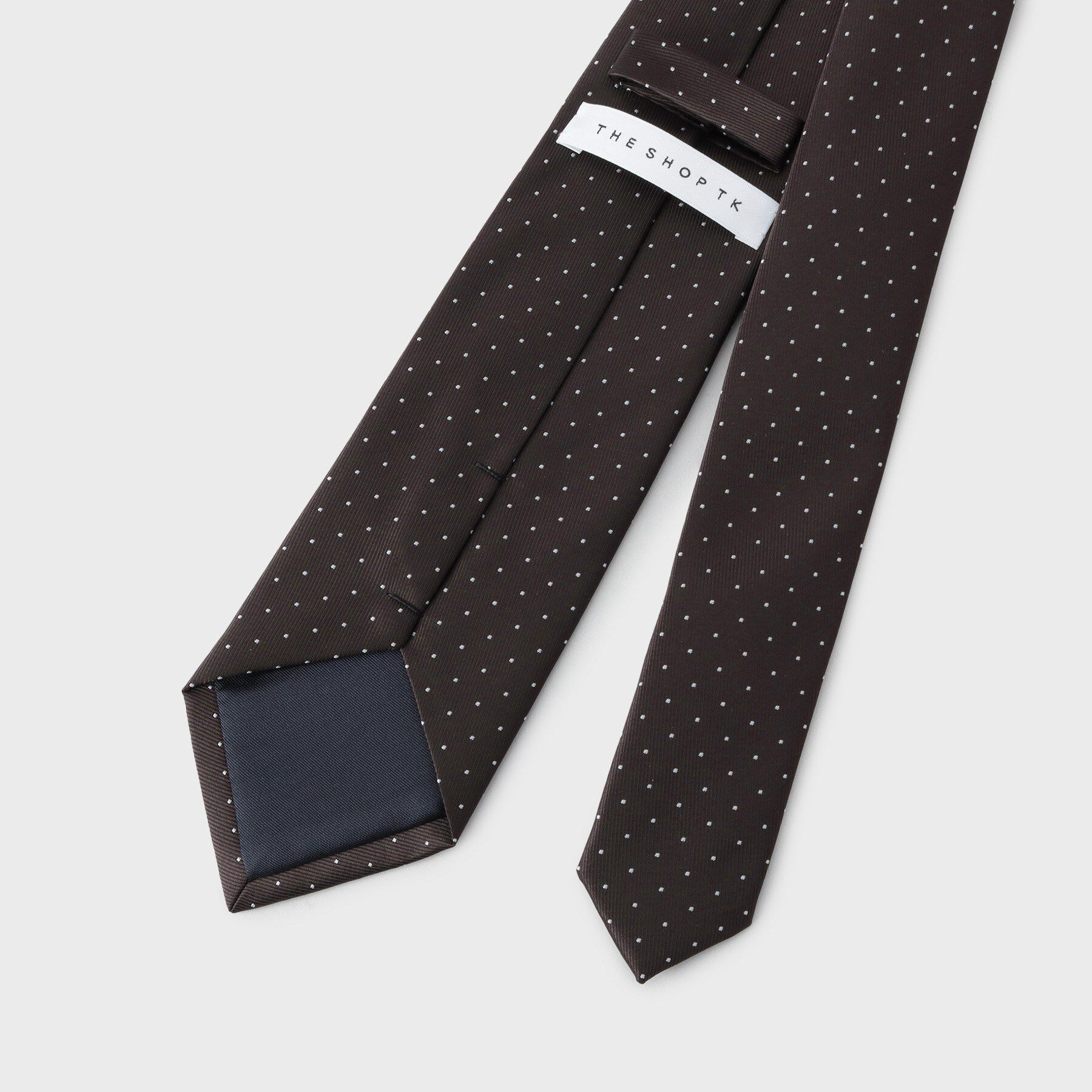 THE SHOP TK「アソートピンドットネクタイ 【洗濯機OK】」|ネクタイ・蝶ネクタイ|
