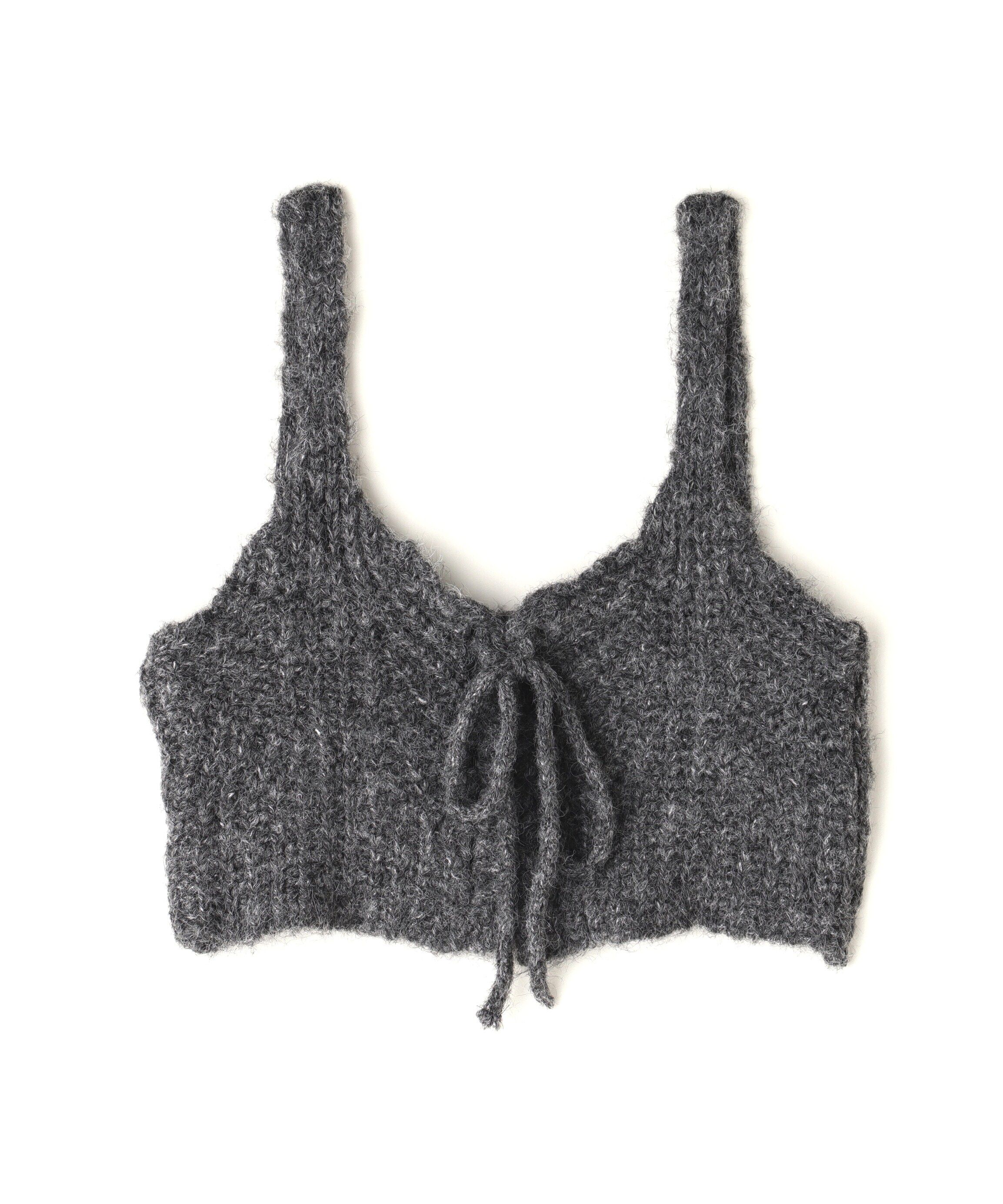  「デザインニットビスチェ」|ニット・セーター|