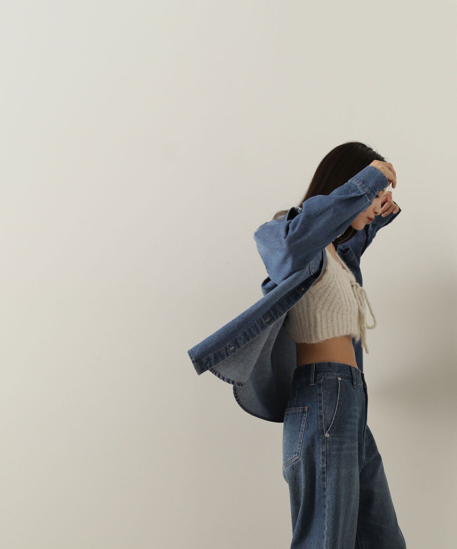  「デザインニットビスチェ」|ニット・セーター|