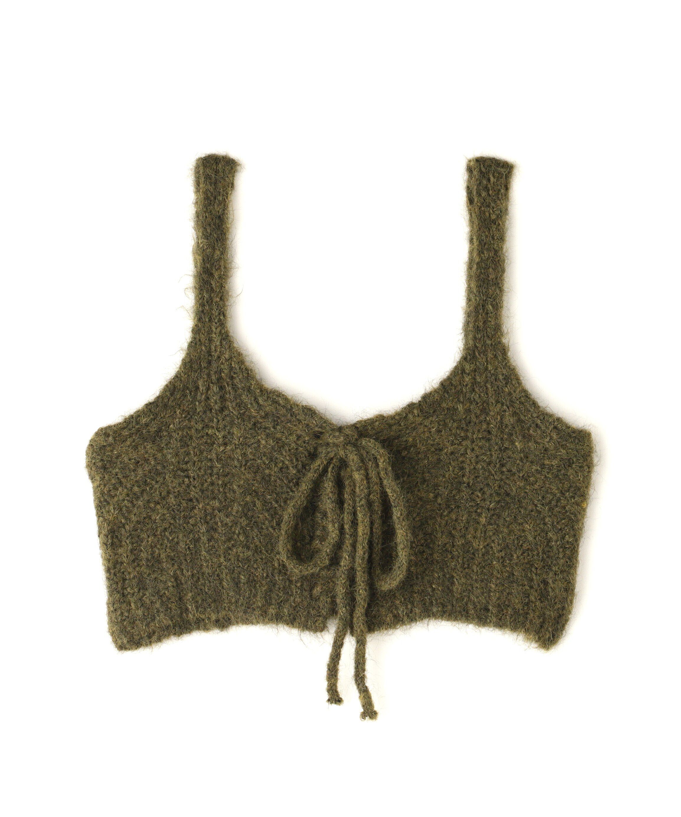  「デザインニットビスチェ」|ニット・セーター|