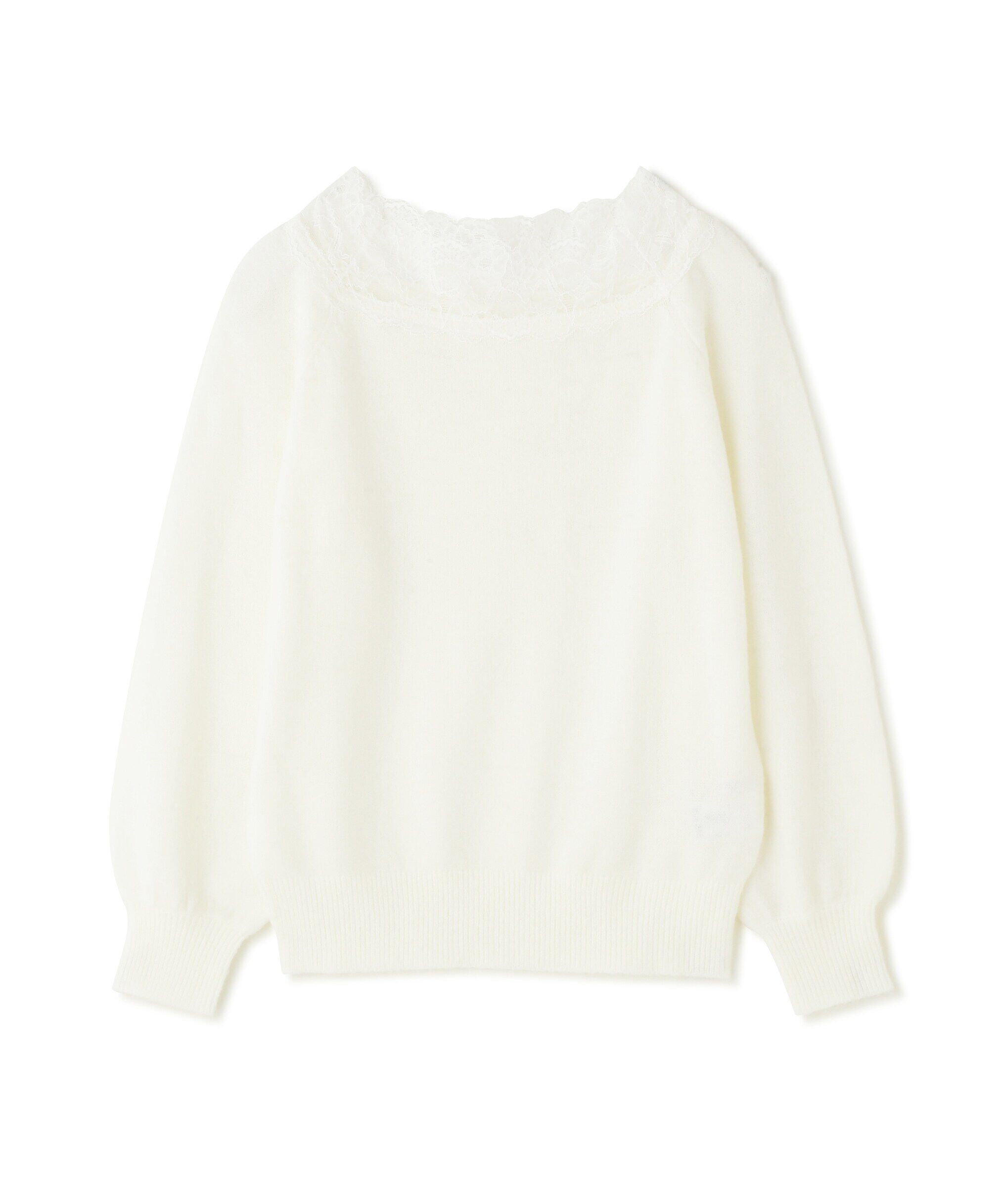  「レーストリミングニット　24AW」|ニット・セーター|