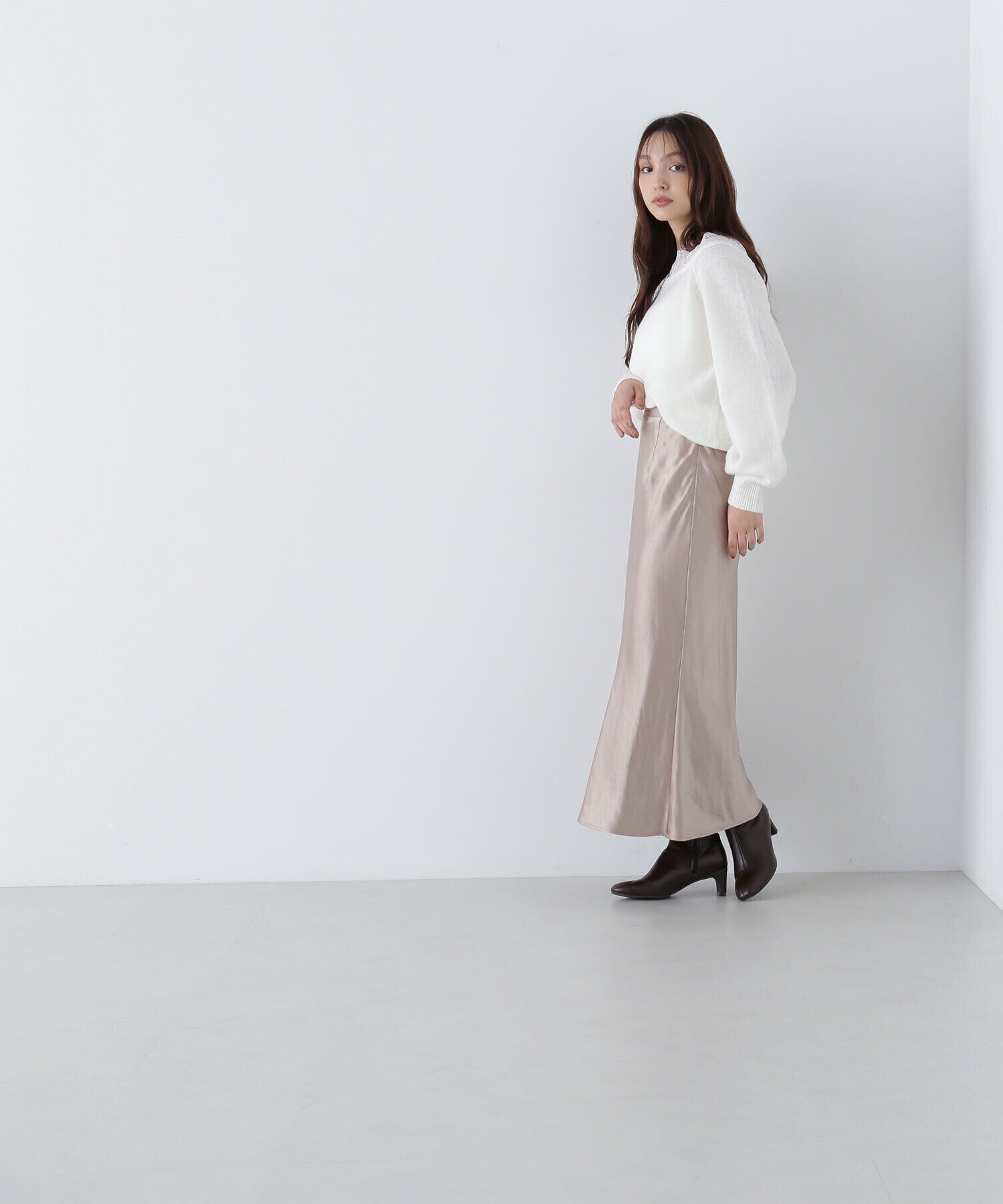  「レーストリミングニット　24AW」|ニット・セーター|