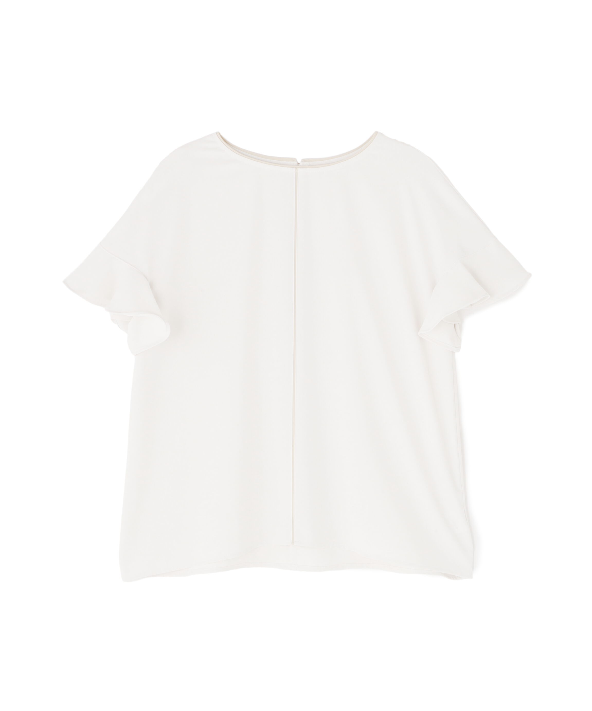  「バイカラーフリルスリーブブラウス」|シャツ・ブラウス|