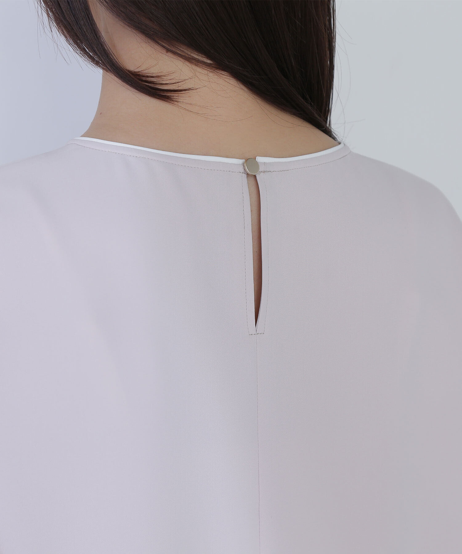  「バイカラーフリルスリーブブラウス」|シャツ・ブラウス|