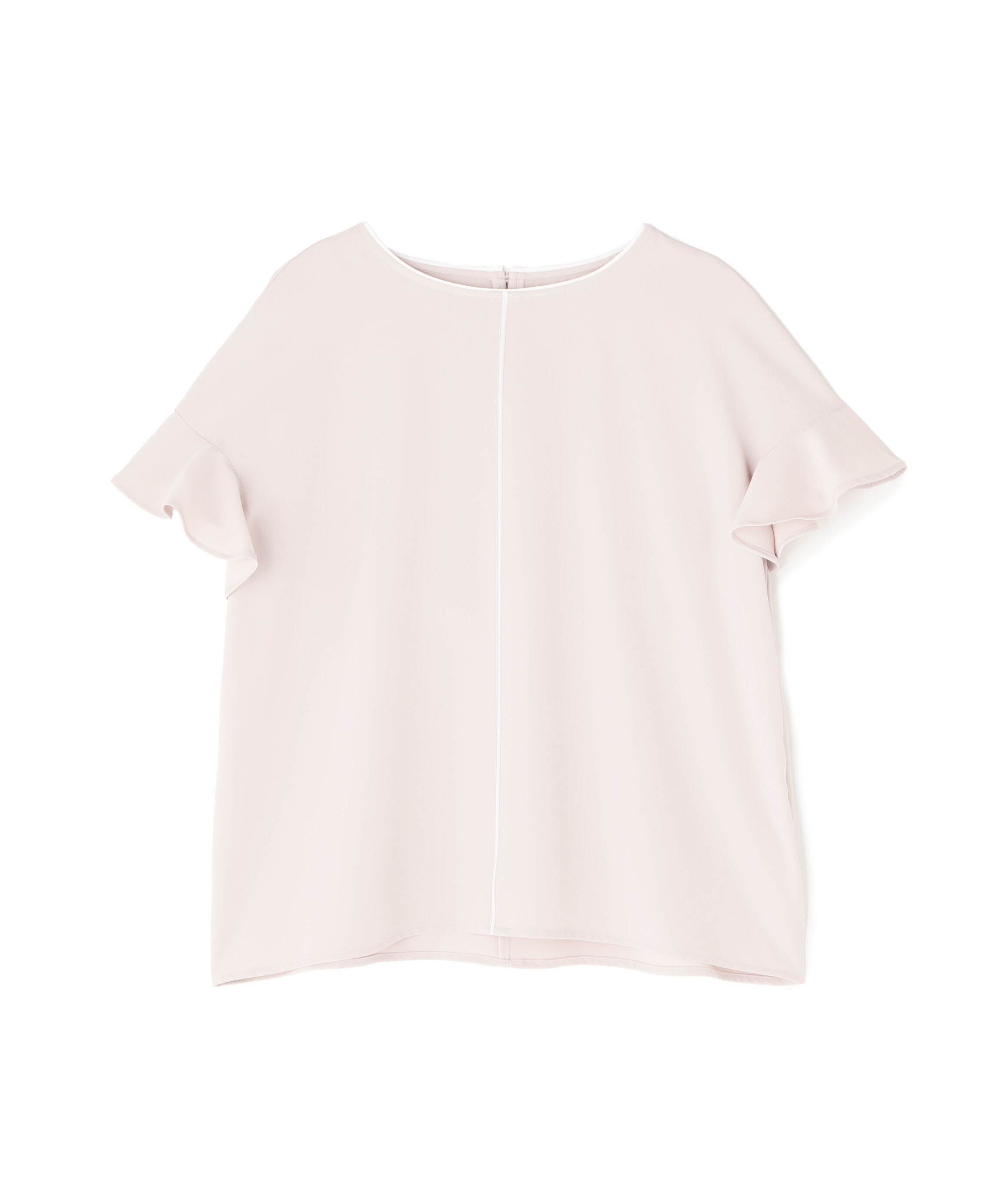  「バイカラーフリルスリーブブラウス」|シャツ・ブラウス|