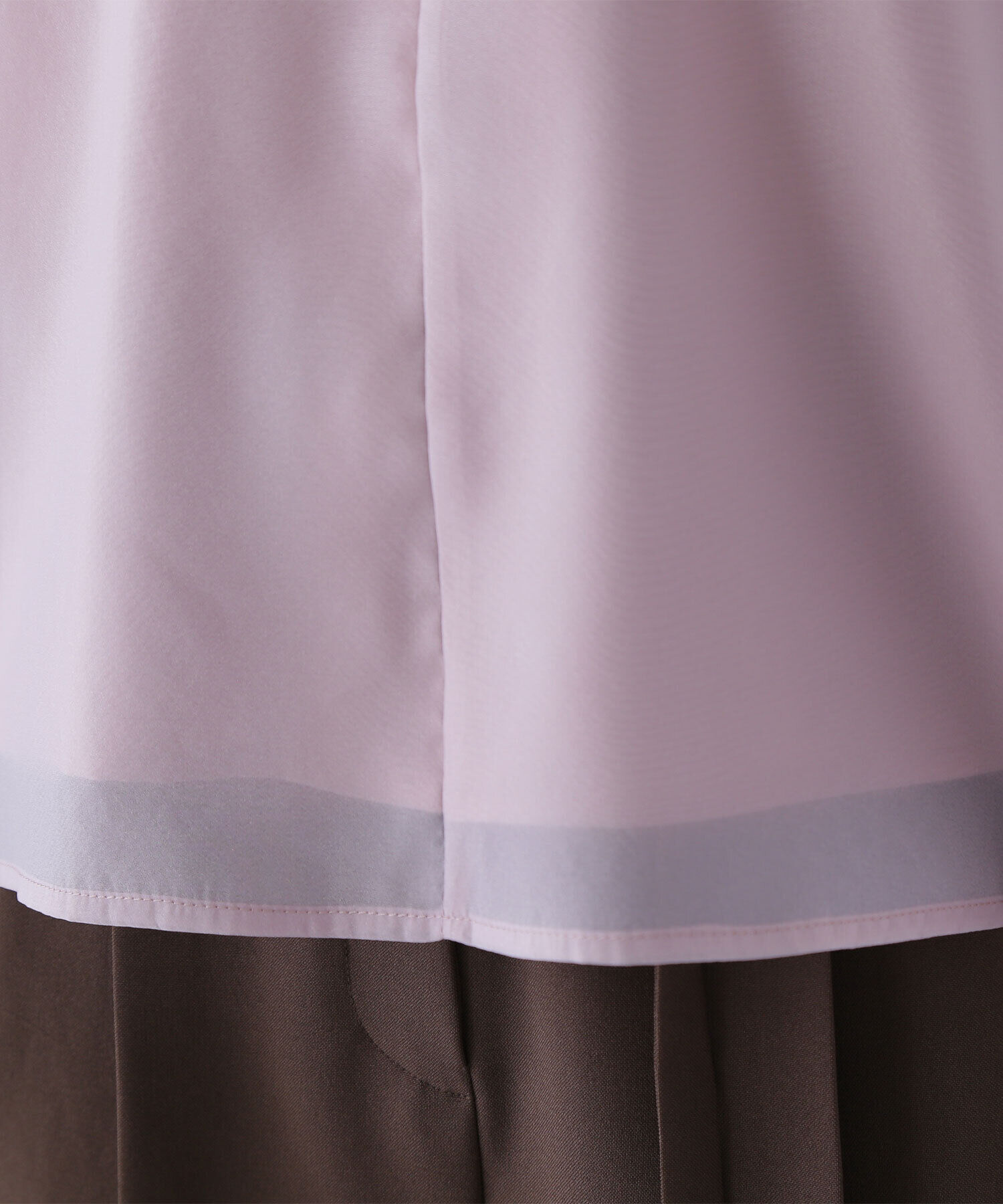  「アシメフリルシアーブラウス」|シャツ・ブラウス|