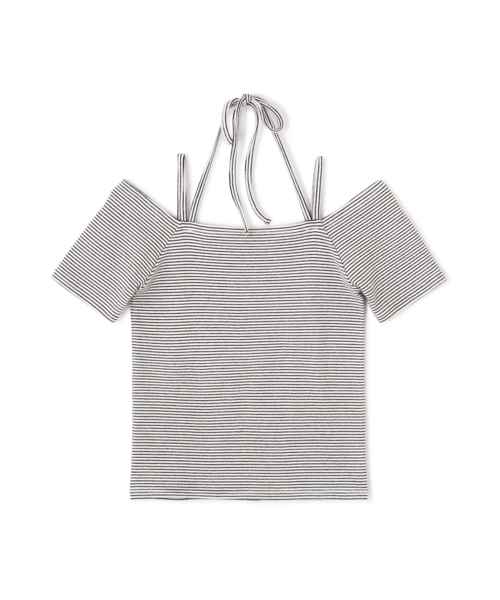  「オフショルホルターネックカットソー」|Tシャツ・カットソー|