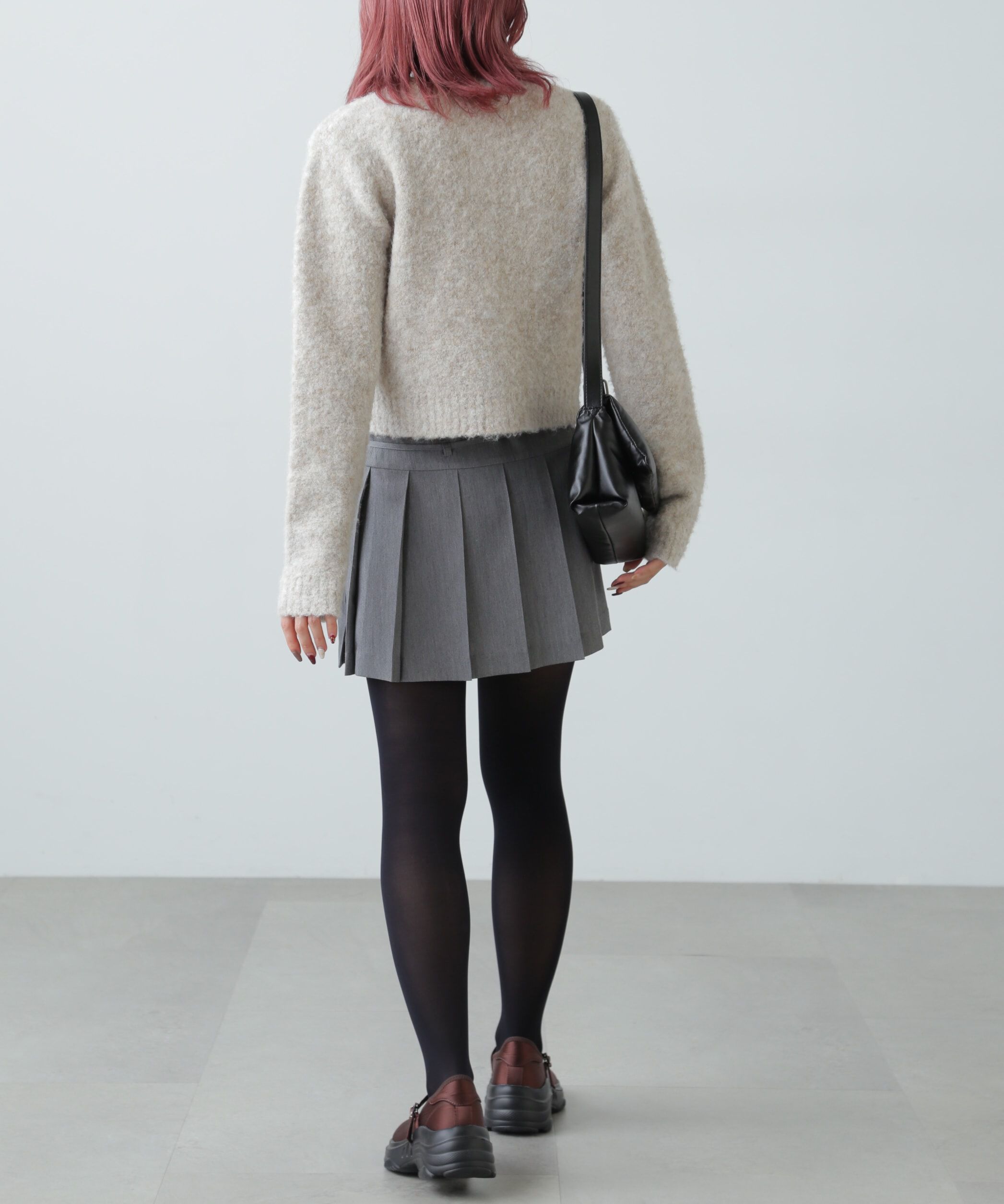  「ラッププリーツミニスカート」|スカート|