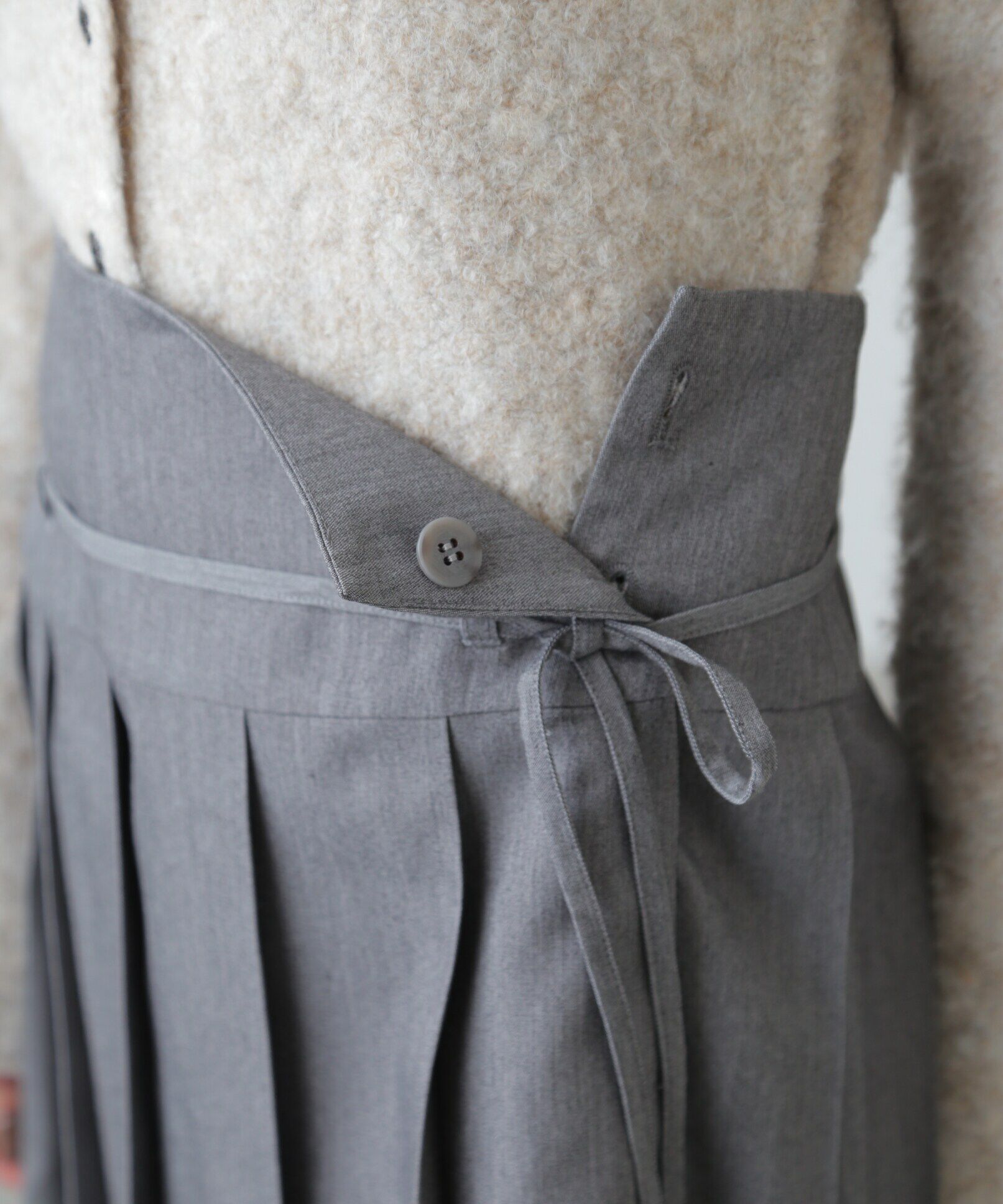  「ラッププリーツミニスカート」|スカート|