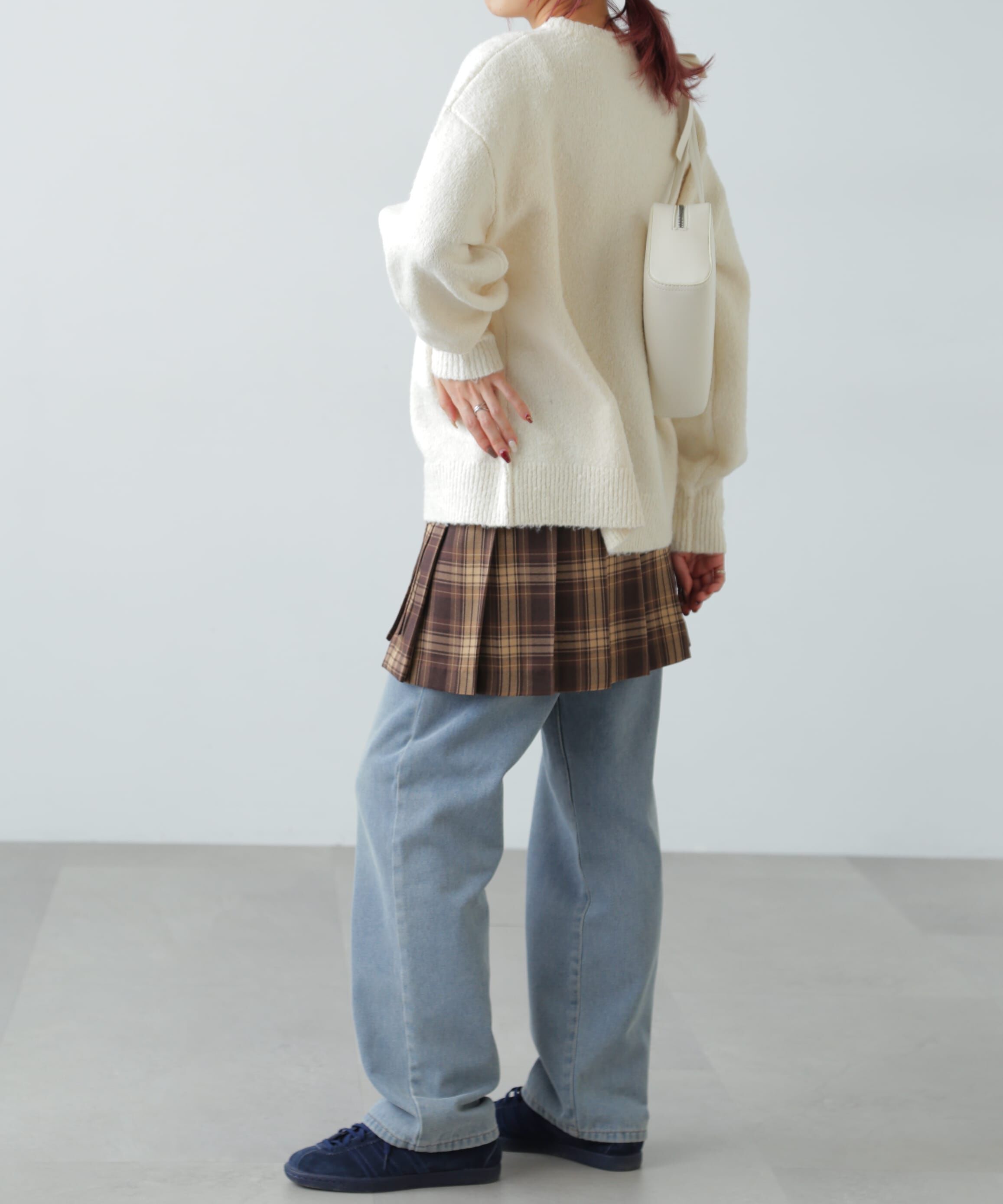  「ラッププリーツミニスカート」|スカート|