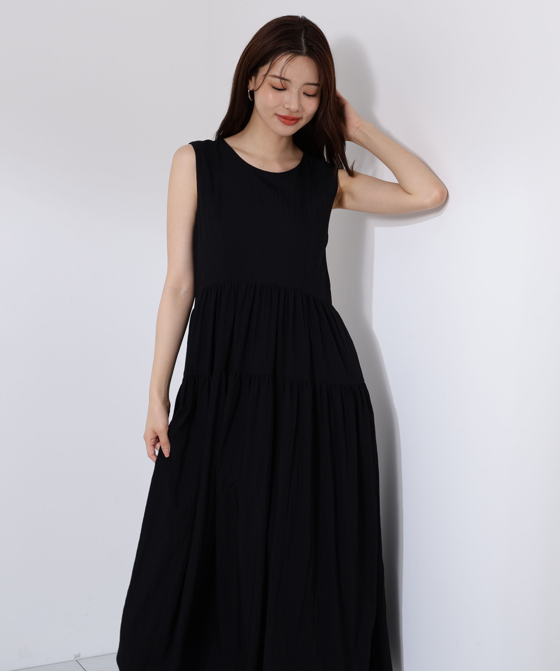 PROPORTION BODY DRESSING「バックリボンティアードワンピース」|ワンピース|