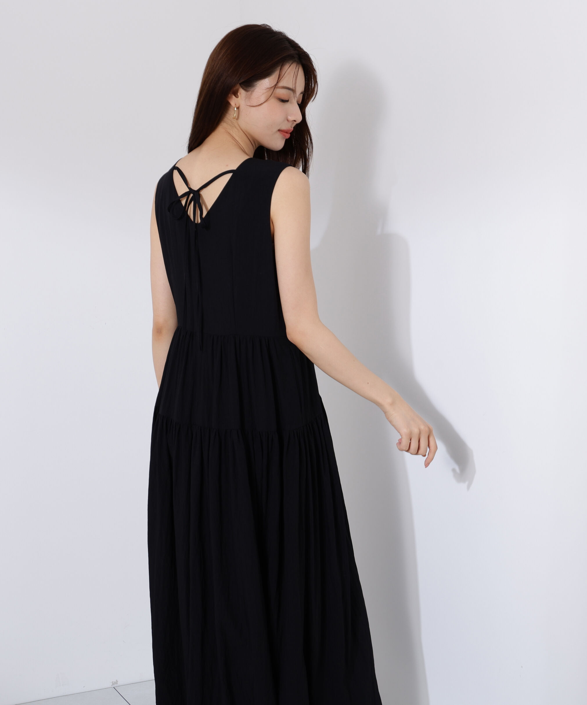 PROPORTION BODY DRESSING「バックリボンティアードワンピース」|ワンピース|