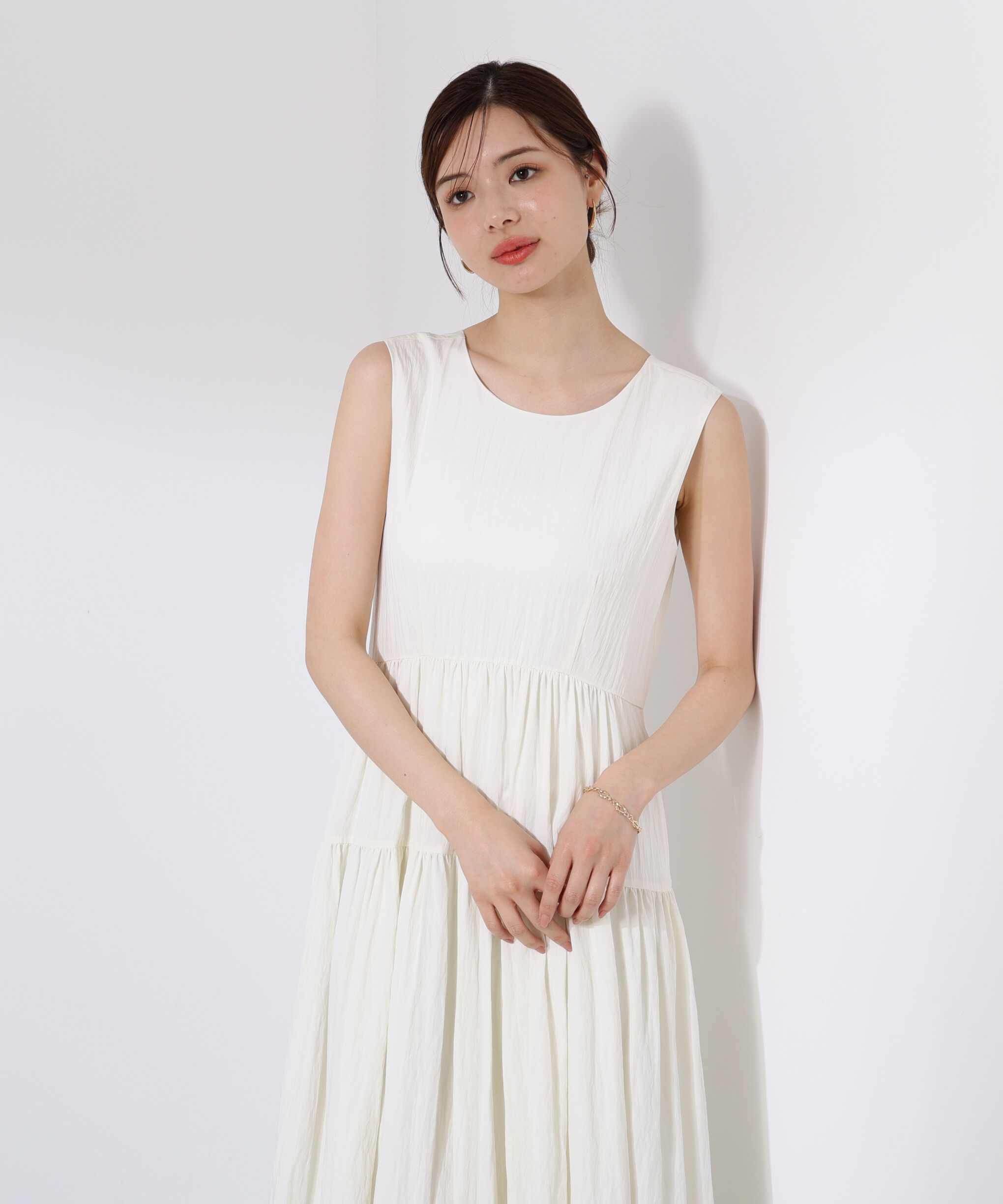 PROPORTION BODY DRESSING「バックリボンティアードワンピース」|ワンピース|