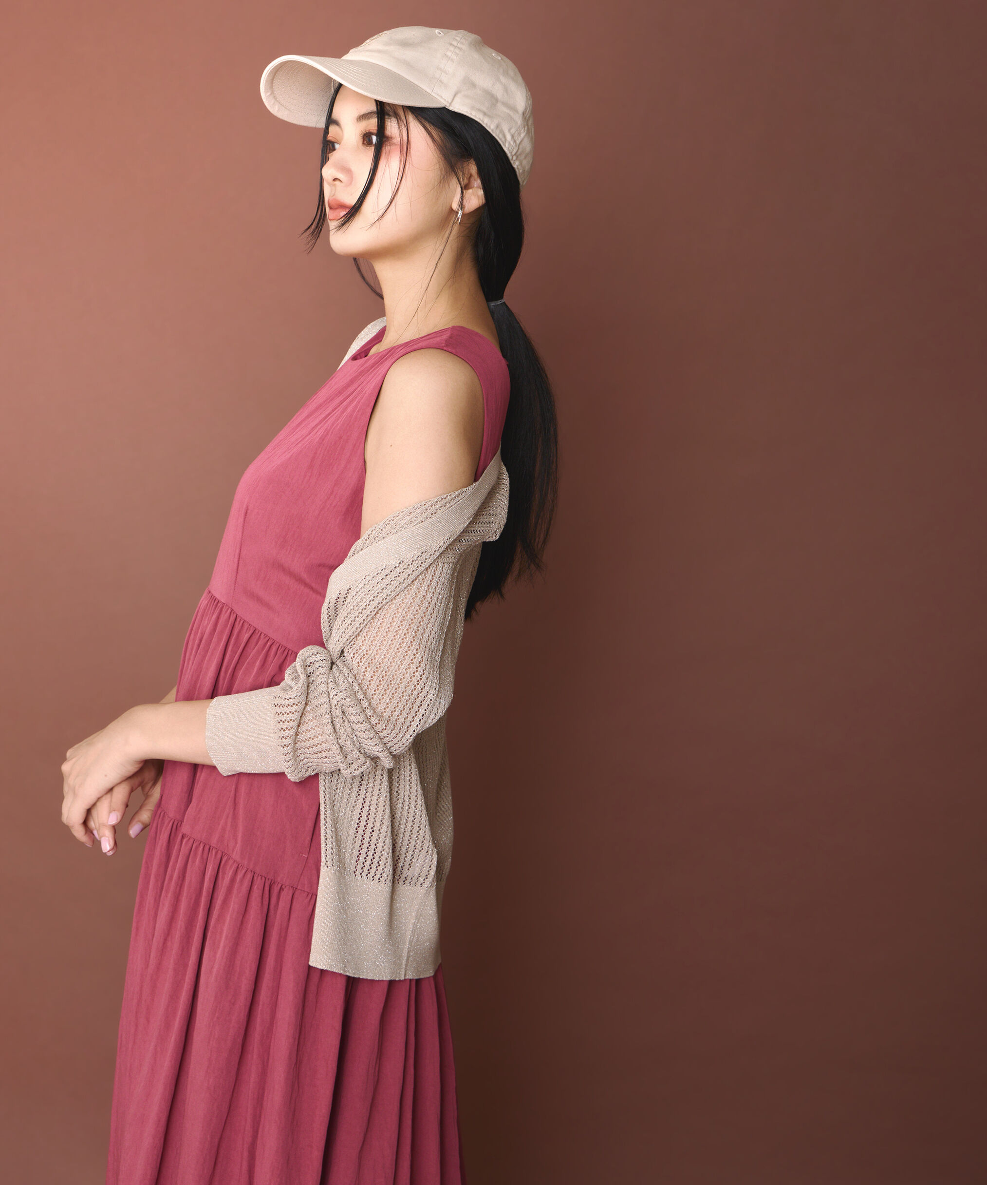 PROPORTION BODY DRESSING「バックリボンティアードワンピース」|ワンピース|