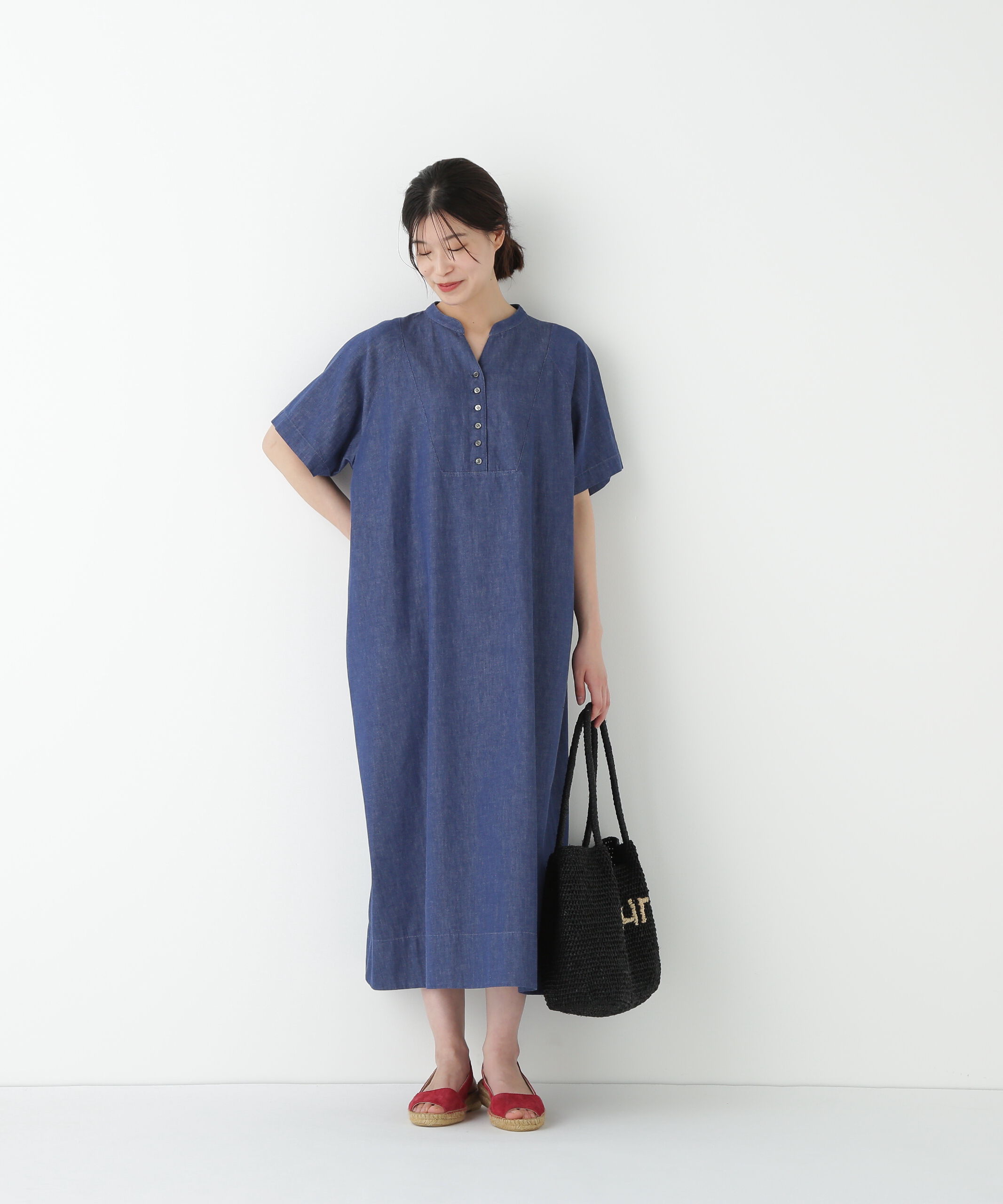  「◆ライトオンスデニムワンピース」|ワンピース|