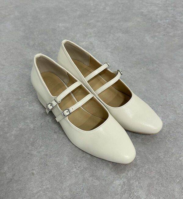 archives「ダブルストラップパンプス」|その他|IVORY