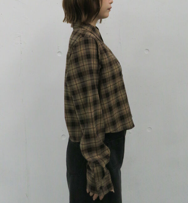 archives「ケーブルポロニット&times;シャツセット」|カーディガン|