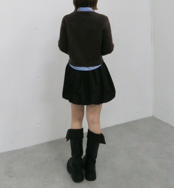 archives「ケーブルポロニット&times;シャツセット」|カーディガン|