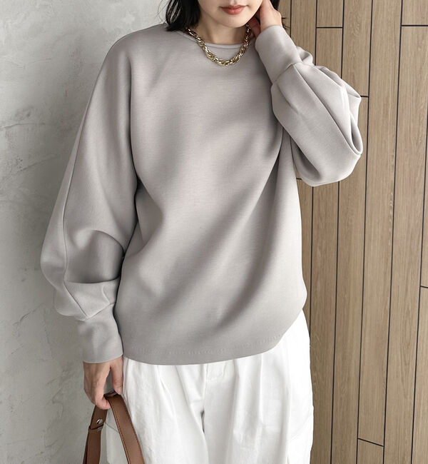 Doux archives「【SETUP可能】ボンディングプルオーバー」|Tシャツ・カットソー|