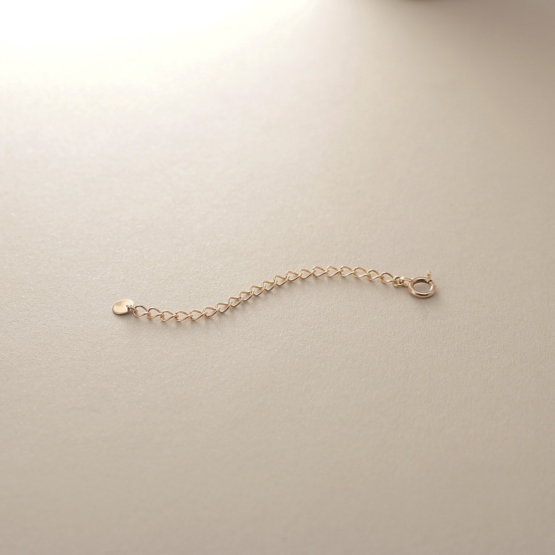 COCOSHNIK「K10ラウンドプレート アジャスター」|その他|イエローゴールド(1