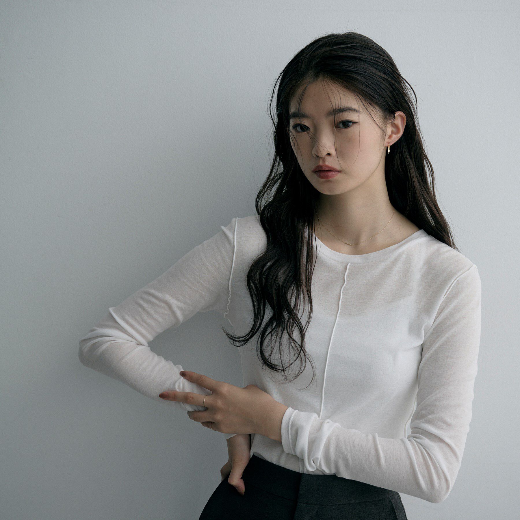 COCOSHNIK ONKITSCH「K10トワーリープレートピアス」|ピアス|