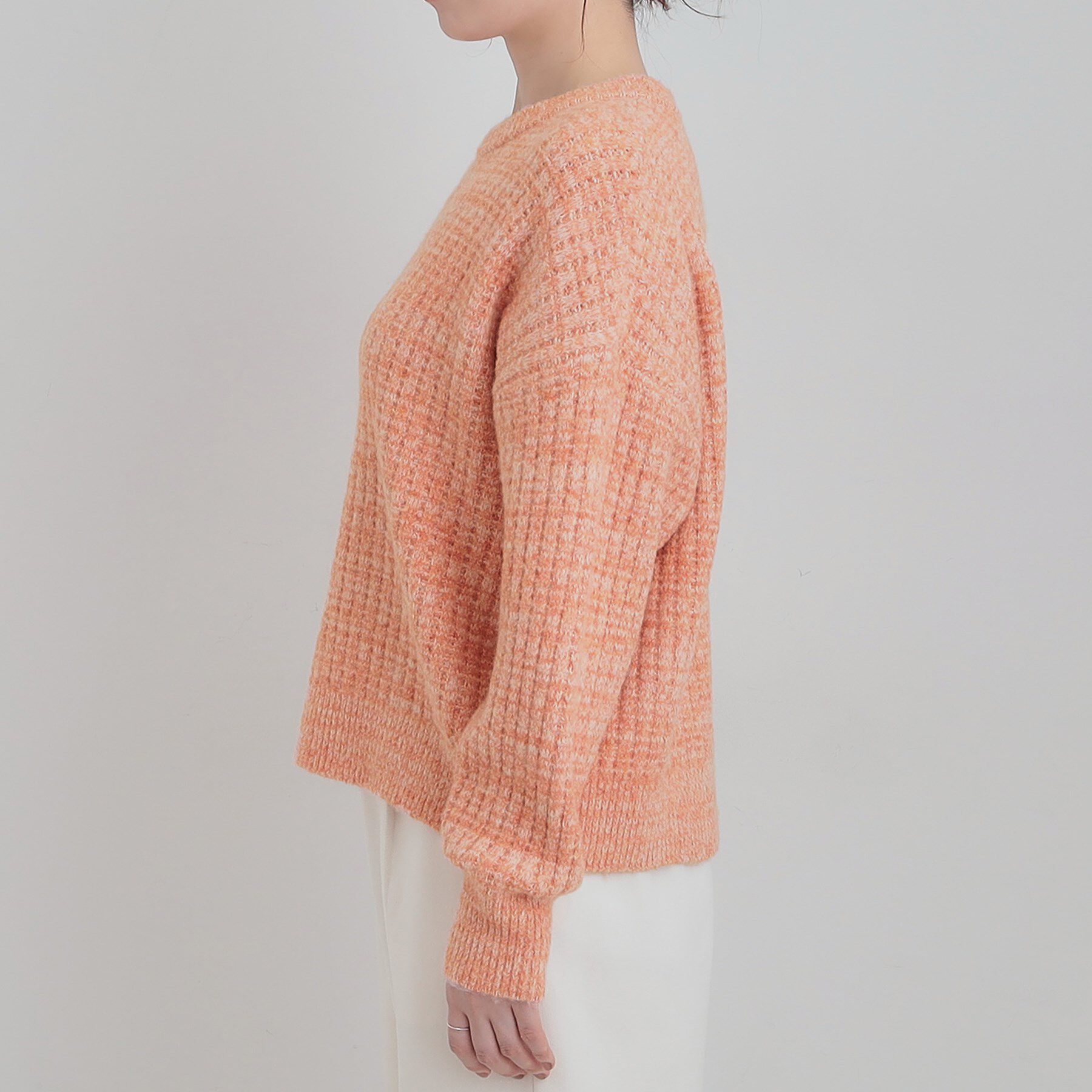 SHOO･LA･RUE「ミックスワッフルニット」|ニット・セーター|