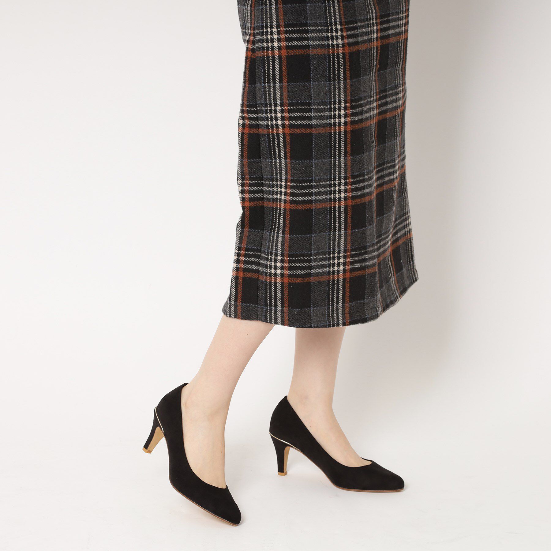 ESPERANZA「【12時間パンプス】約7.5㎝／アソート素材　歩きやすくて疲れにくい」|パンプス|