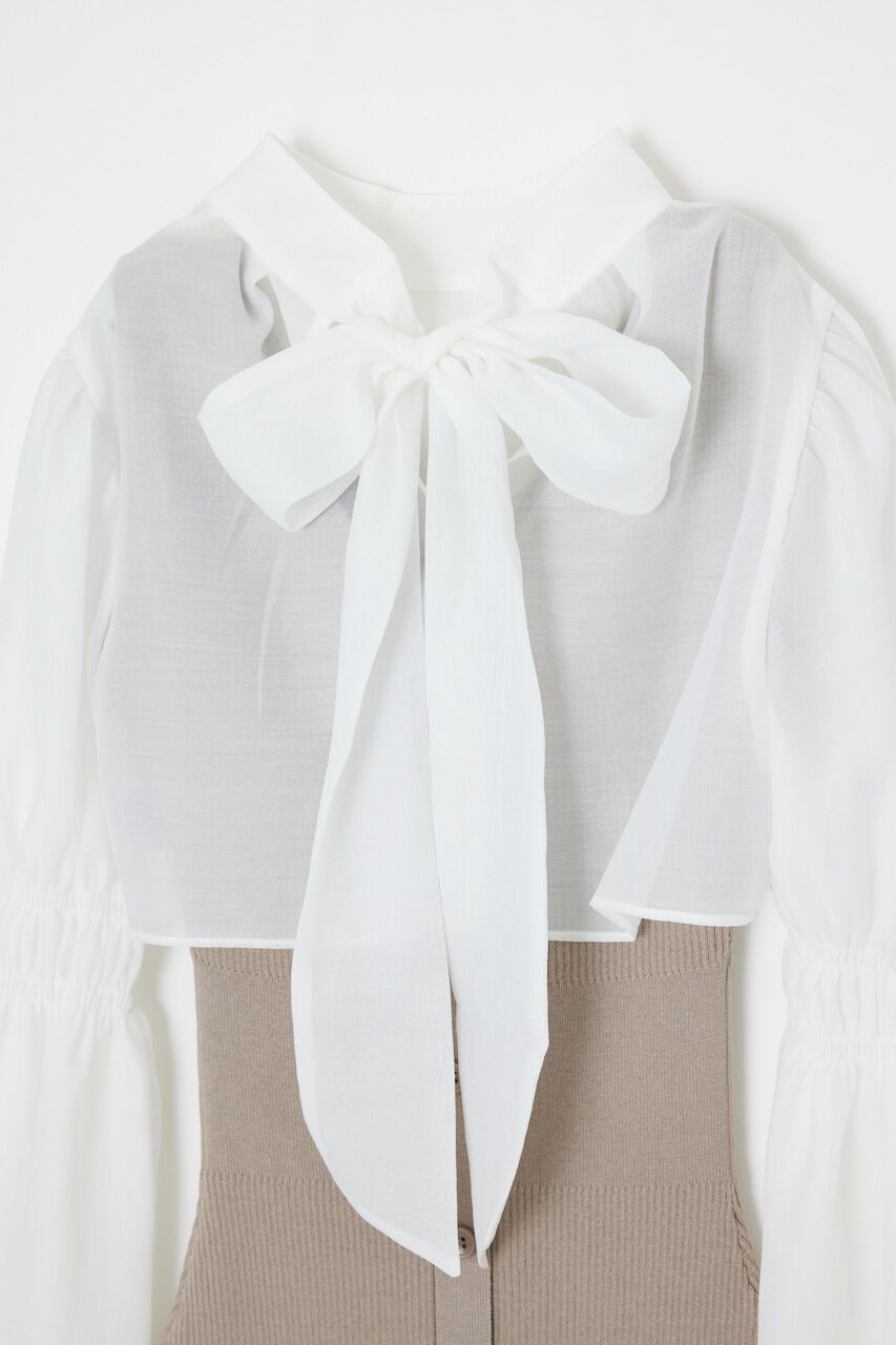 rienda「ボレロSETレイヤードKnit OP」|ワンピース|