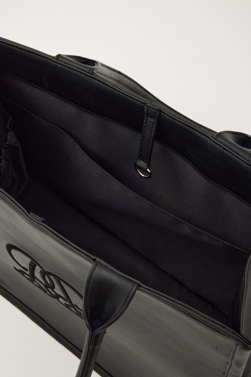 rienda「WRRロゴフェイクレザートートバッグ」|その他|