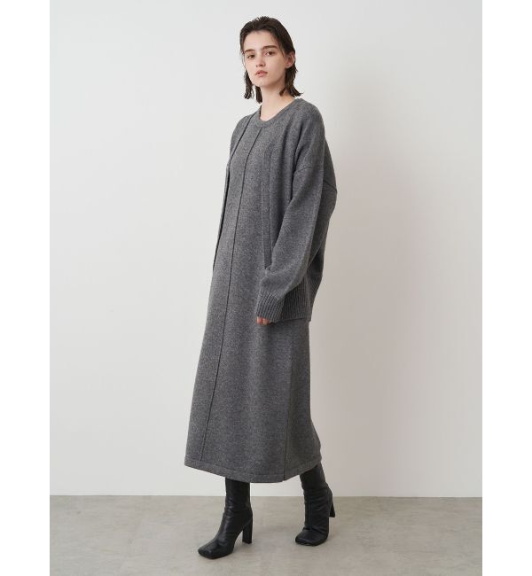 ELENDEEK「COMPRESSED WOOL CD」|カーディガン|