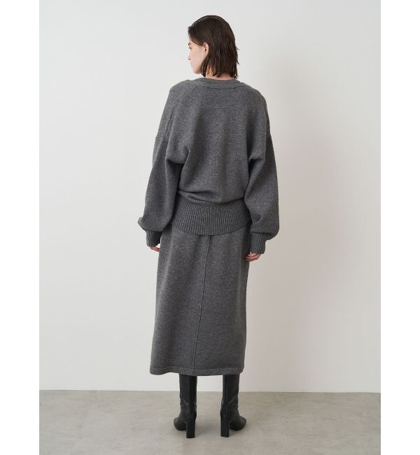 ELENDEEK「COMPRESSED WOOL CD」|カーディガン|