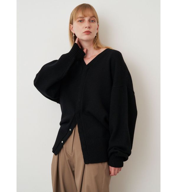 ELENDEEK「COMPRESSED WOOL CD」|カーディガン|