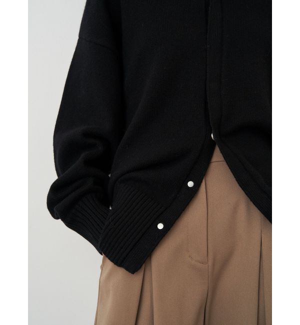 ELENDEEK「COMPRESSED WOOL CD」|カーディガン|