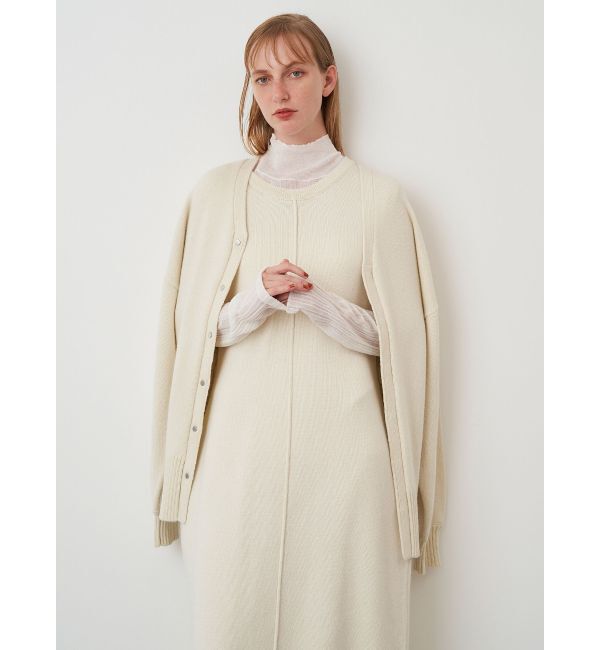 ELENDEEK「COMPRESSED WOOL CD」|カーディガン|